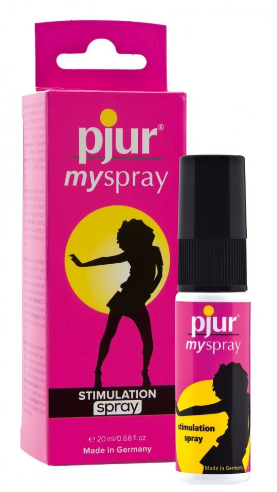 Возбуждающий женский спрей pjur MYSPRAY - 20 мл. фото 1 — pink-kiss