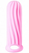 Розовый фаллоудлинитель Homme Wide - 13 см. фото 1 — pink-kiss