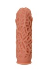 Насадка на фаллос с рельефными складочками Extreme Sleeve 012 M-size - 14,7 см. фото 4 — pink-kiss