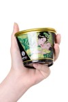 Массажная свеча Exotic Green Tea с ароматом зелёного чая - 170 мл. фото 6 — pink-kiss