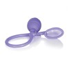 Фиолетовая помпа для клитора Mini Silicone Clitoral Pump  фото 3 — pink-kiss