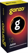 Ароматизированные презервативы Ganzo Juice - 12 шт. фото 1 — pink-kiss