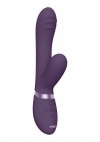 Фиолетовый вибромассажер-кролик Tani - 21,5 см. фото 1 — pink-kiss