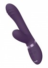 Фиолетовый вибромассажер-кролик Tani - 21,5 см. фото 2 — pink-kiss