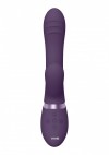 Фиолетовый вибромассажер-кролик Tani - 21,5 см. фото 3 — pink-kiss