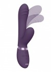 Фиолетовый вибромассажер-кролик Tani - 21,5 см. фото 5 — pink-kiss