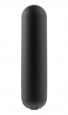 Черная перезаряжаемая вибропуля Clio - 7,6 см. фото 3 — pink-kiss