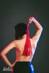 Красная плеть Temptation - 45 см. фото 3 — pink-kiss