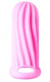 Розовый фаллоудлинитель Homme Wide - 11 см. фото 1 — pink-kiss