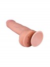Телесный фаллоимитатор HUMAN COPY 8,8" - 21,5 см. фото 5 — pink-kiss