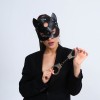 Эротический набор «Твоя кошечка»: маска и наручники фото 2 — pink-kiss