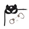 Эротический набор «Твоя кошечка»: маска и наручники фото 3 — pink-kiss