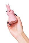 Розовый вакуум-волновой стимулятор клитора Lovey-Dovey фото 6 — pink-kiss