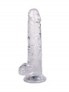 Прозрачный фаллоимитатор Rocket - 19 см. фото 1 — pink-kiss