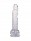 Прозрачный фаллоимитатор Rocket - 19 см. фото 4 — pink-kiss