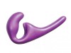 Фиолетовый безремневой страпон Seduction - 20,5 см. фото 1 — pink-kiss