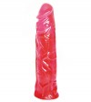 Розовая насадка-фаллоимитатор для трусиков Harness - 20 см. фото 1 — pink-kiss