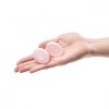 Тренажеры йони Le Wand Crystal Yoni Eggs из розового кварца фото 3 — pink-kiss