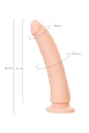 Телесный фаллоимитатор-реалистик Bradley C - 18,5 см. фото 10 — pink-kiss