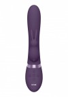 Фиолетовый вибромассажер-кролик Taka - 21,3 см. фото 4 — pink-kiss