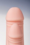Двойной фаллоимитатор с присоской и съемной вибропулей - 19,5 см. фото 11 — pink-kiss