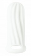 Белый фаллоудлинитель Homme Wide - 11 см. фото 1 — pink-kiss