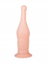 Анальный телесный стимулятор на присоске - 16,5 см. фото 3 — pink-kiss
