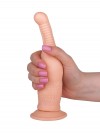 Анальный телесный стимулятор на присоске - 16,5 см. фото 5 — pink-kiss