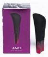 Черный ультрамощный вибромассажер AMO - 10 см. фото 2 — pink-kiss