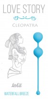 Голубые вагинальные шарики Cleopatra Waterfall Breeze фото 1 — pink-kiss