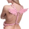 Розовая портупея «Оки-Чпоки» с крыльями фото 2 — pink-kiss