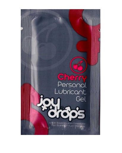 Пробник смазки на водной основе JoyDrops Cherry - 5 мл. фото 1 — pink-kiss