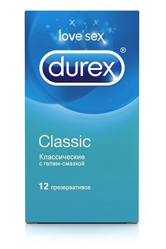 Классические презервативы Durex Classic - 12 шт. фото 1 — pink-kiss