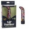 Черный мини-вибратор с цветочным принтом Lil Fucker Mini G-Spot Vibrator - 12,75 см. фото 2 — pink-kiss