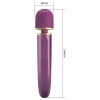 Фиолетовый вибромассажер Power Wand - 24 см. фото 4 — pink-kiss