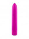 Лиловый матовый пластиковый вибратор - 14 см. фото 1 — pink-kiss