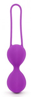 Фиолетовые вагинальные шарики на силиконовом шнурке фото 1 — pink-kiss