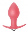 Розовая анальная вибропробка Bulb Anal Plug - 10 см. фото 1 — pink-kiss