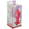 Розовая анальная вибропробка Bulb Anal Plug - 10 см. фото 2 — pink-kiss