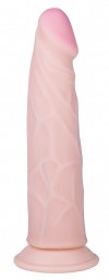 Классический фаллоимитатор на присоске ART-Style №30 - 19,5 см. фото 1 — pink-kiss