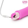 Розовый мини-вибратор для стимуляции эрогенных зон - 15,5 см. фото 5 — pink-kiss