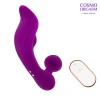 Фиолетовый массажёр с 9 режимами вибрации и пультом ДУ фото 1 — pink-kiss