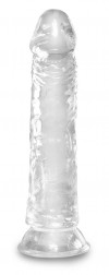 Прозрачный фаллоимитатор 8 Inch Dildo - 21,8 см. фото 2 — pink-kiss