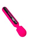 Ярко-розовый wand-вибратор Mashr - 23,5 см. фото 3 — pink-kiss