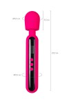 Ярко-розовый wand-вибратор Mashr - 23,5 см. фото 6 — pink-kiss