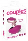 Ярко-розовый вибромассажер Couples Choice Massager фото 9 — pink-kiss