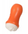 Мастурбатор-ротик A-Toys в оранжевой колбе фото 1 — pink-kiss