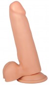 Фаллоимитатор на присоске телесного цвета - 15,5 см. фото 1 — pink-kiss