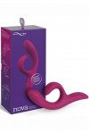 Фиолетовый вибратор-кролик We-Vibe Nova 2 - 20,5 см. фото 2 — pink-kiss