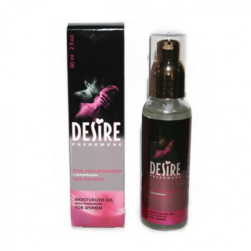 Увлажняющий гель с феромонами для женщин DESIRE - 60 мл. фото 1 — pink-kiss